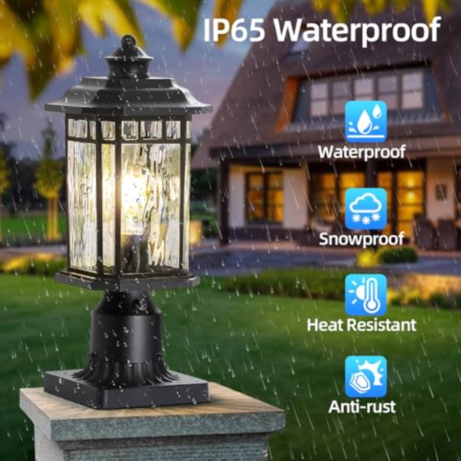 Set di 2 Lampade da Esterno, I - Outdoor Lighting Dusk To Dawn recensione e prezzo