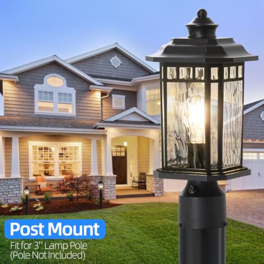 Set di 2 Lampade da Esterno, I - Outdoor Lighting Dusk To Dawn recensione e prezzo