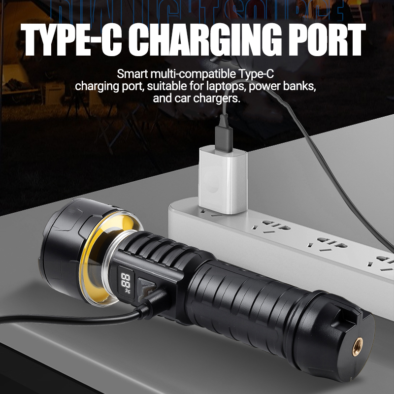 Torcia LED COB Lanterna ricari - Outdoor Lighting Rechargeable recensione e prezzo