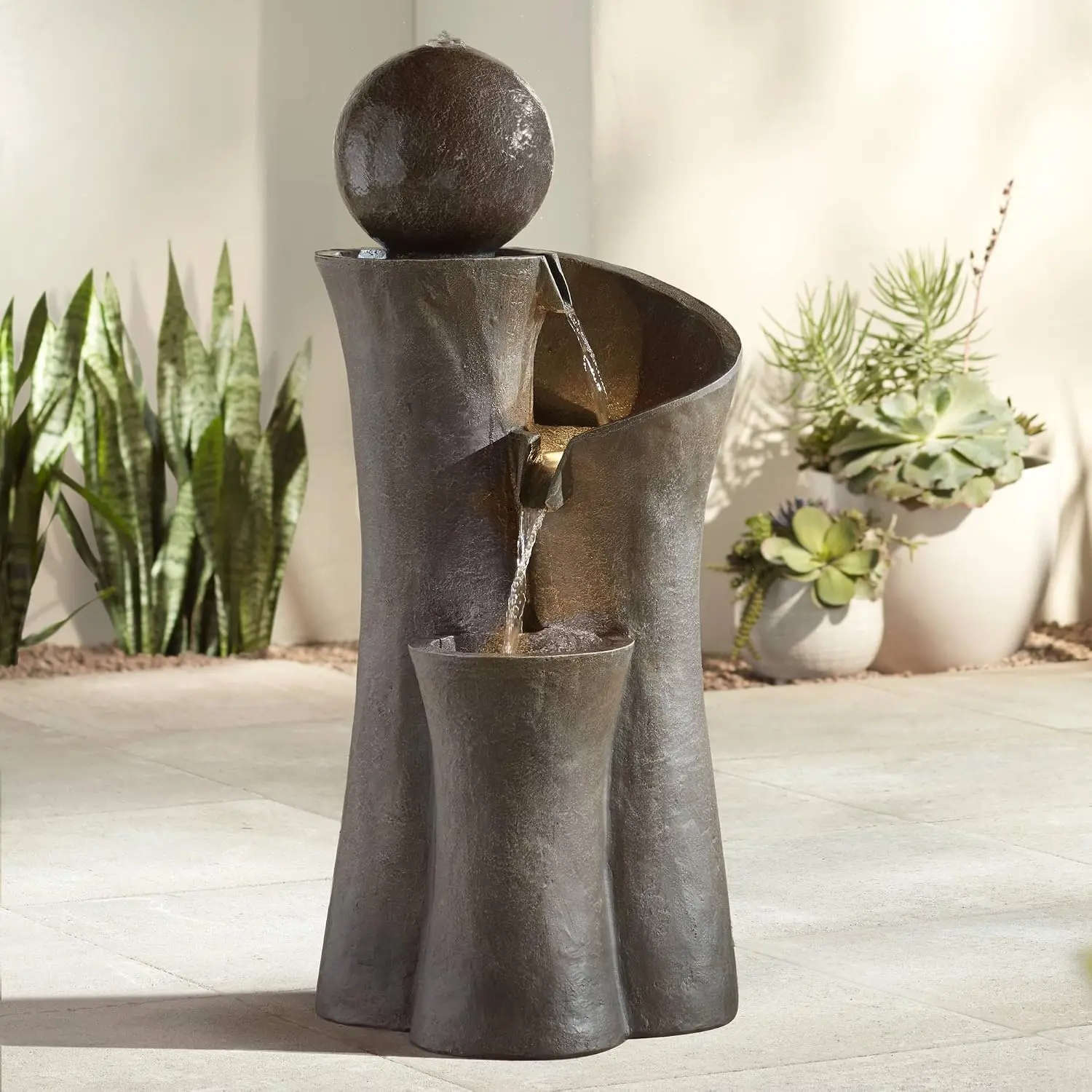 Fontana a Cascata Sferica Mode - Outdoor Zen Lighting recensione e prezzo