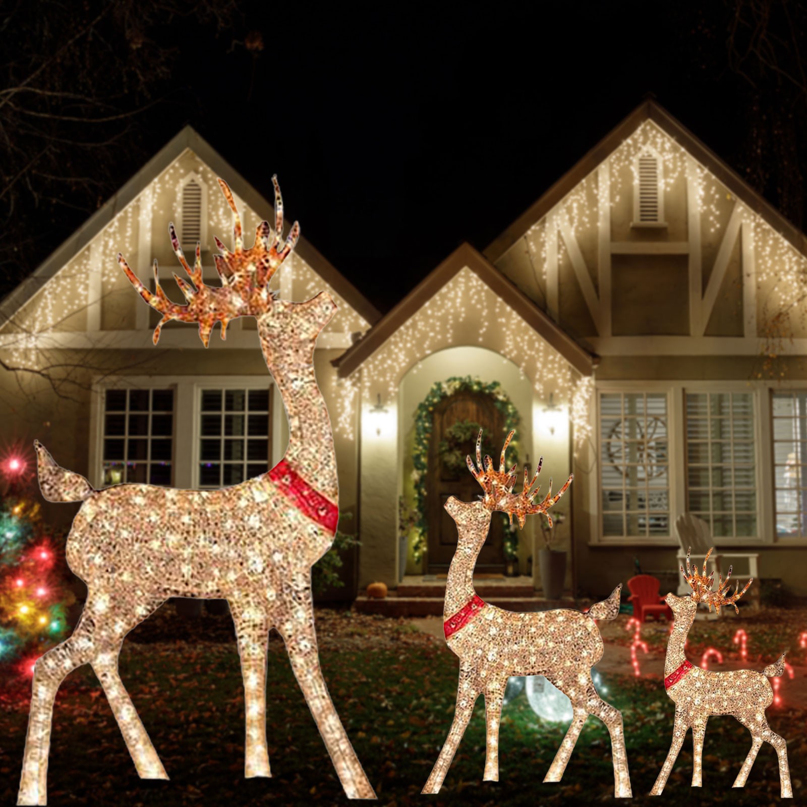 Decorazione natalizia illumina - Outdoor Lighting Yard Stakes recensione e prezzo