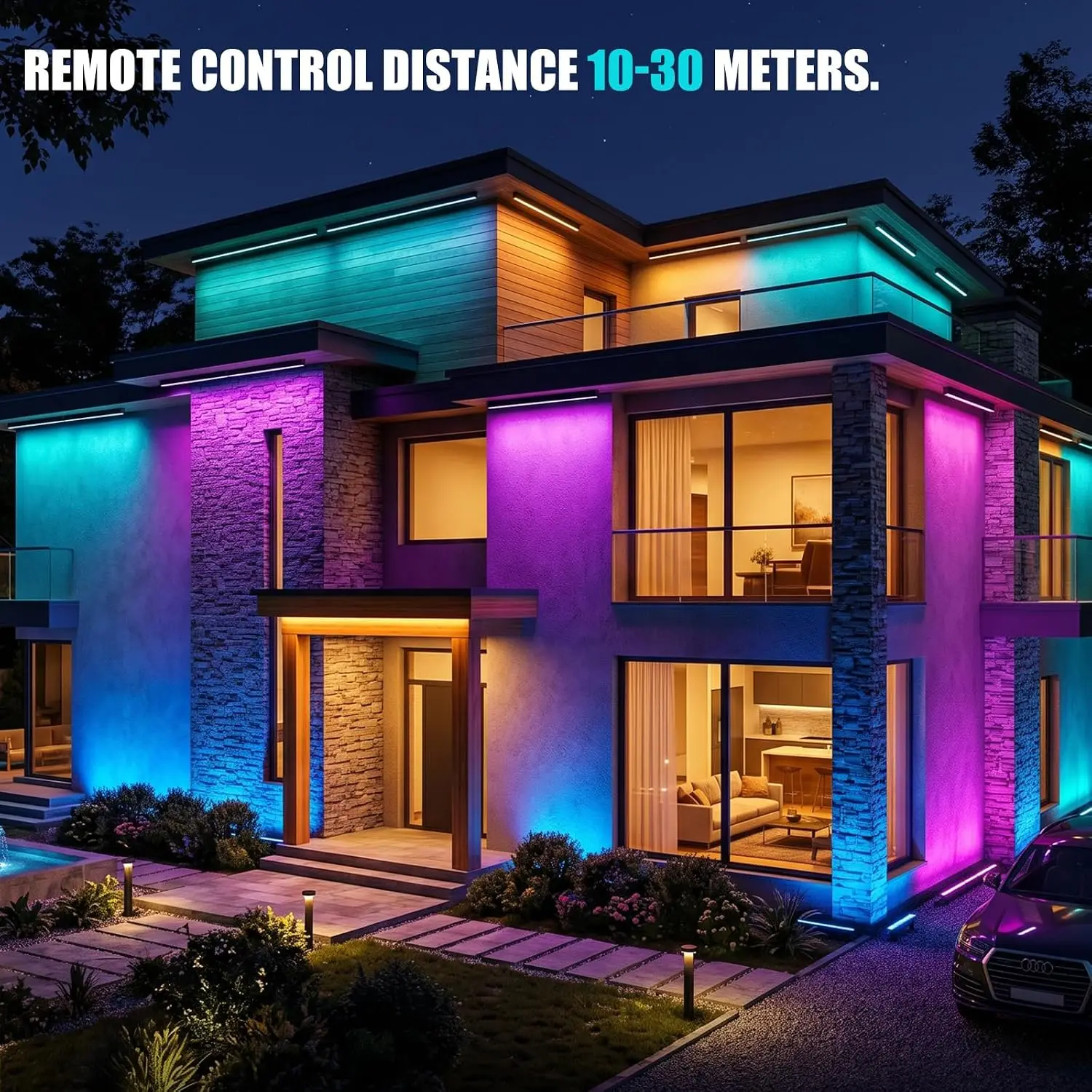Confezione da 2 Luci LED RGB d - Outdoor Lighting Remote Control recensione e prezzo