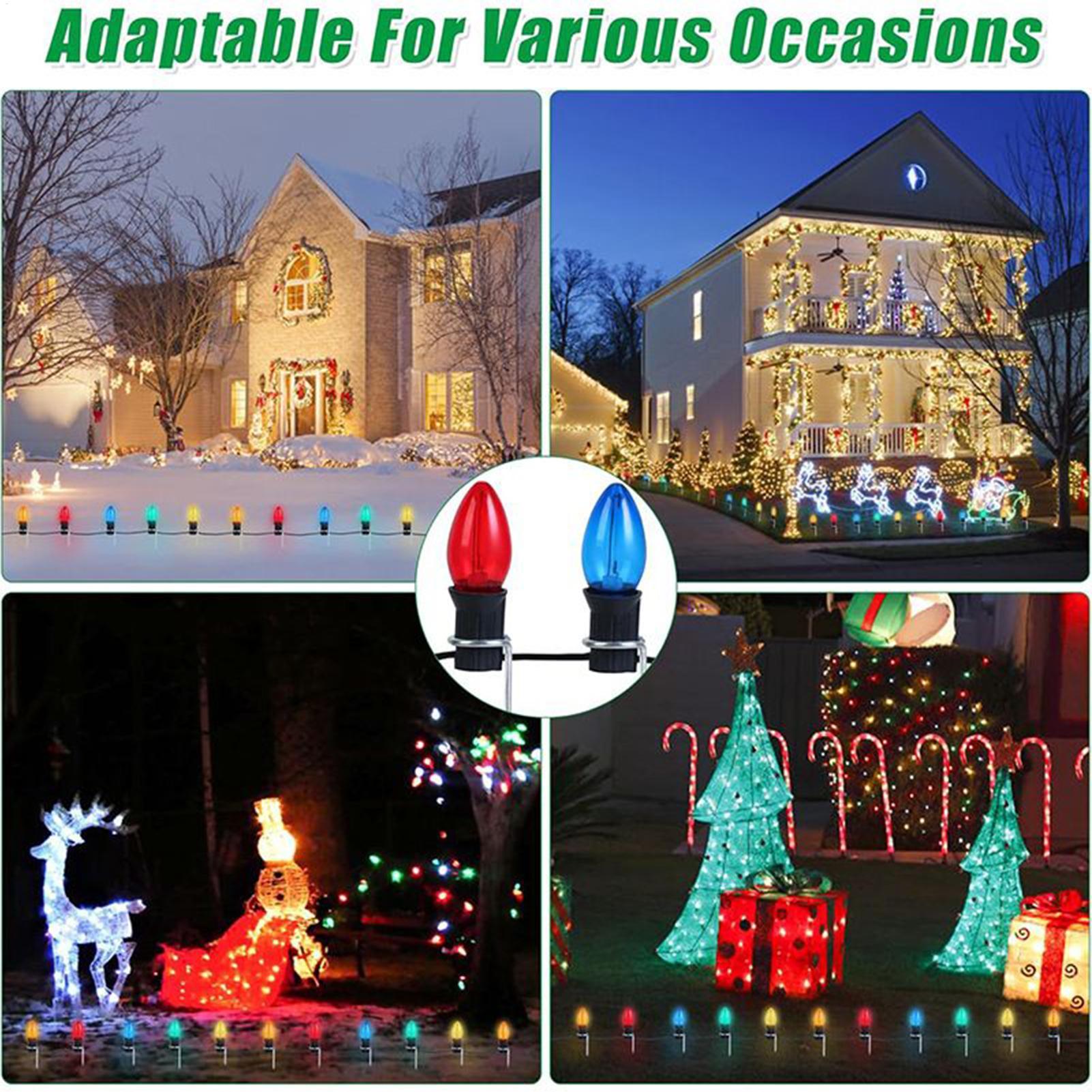 Pali luminosi natalizi per dec - Outdoor Lighting Yard Stakes recensione e prezzo