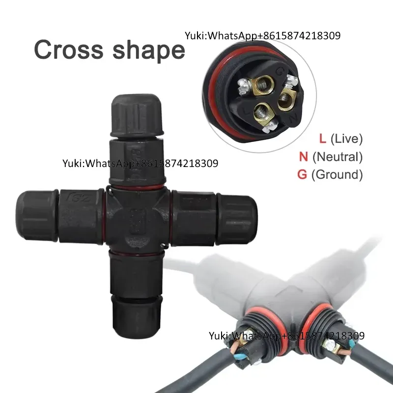 Connettore Elettrico a T IP68  - Outdoor Lighting Connectors recensione e prezzo