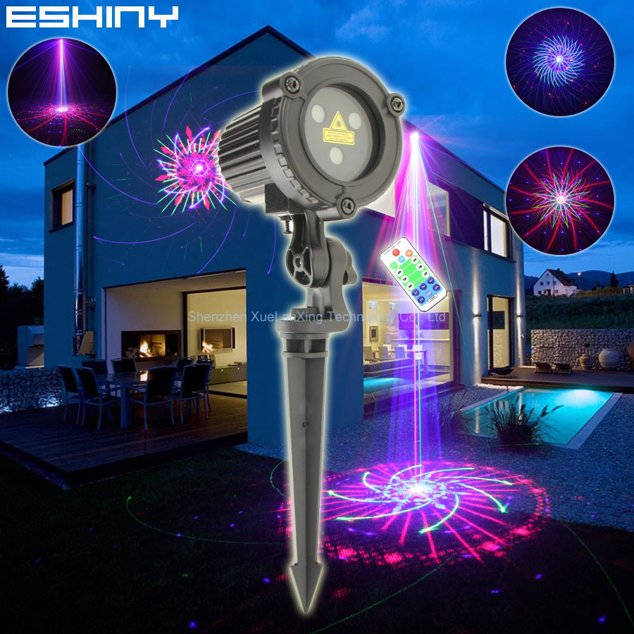 ESHINY RGB Laser Landscape Lig - Outdoor Lighting Amazon recensione e prezzo