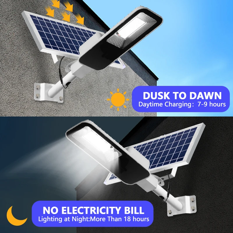 Lampione stradale solare ester - Outdoor Lighting Dusk To Dawn recensione e prezzo