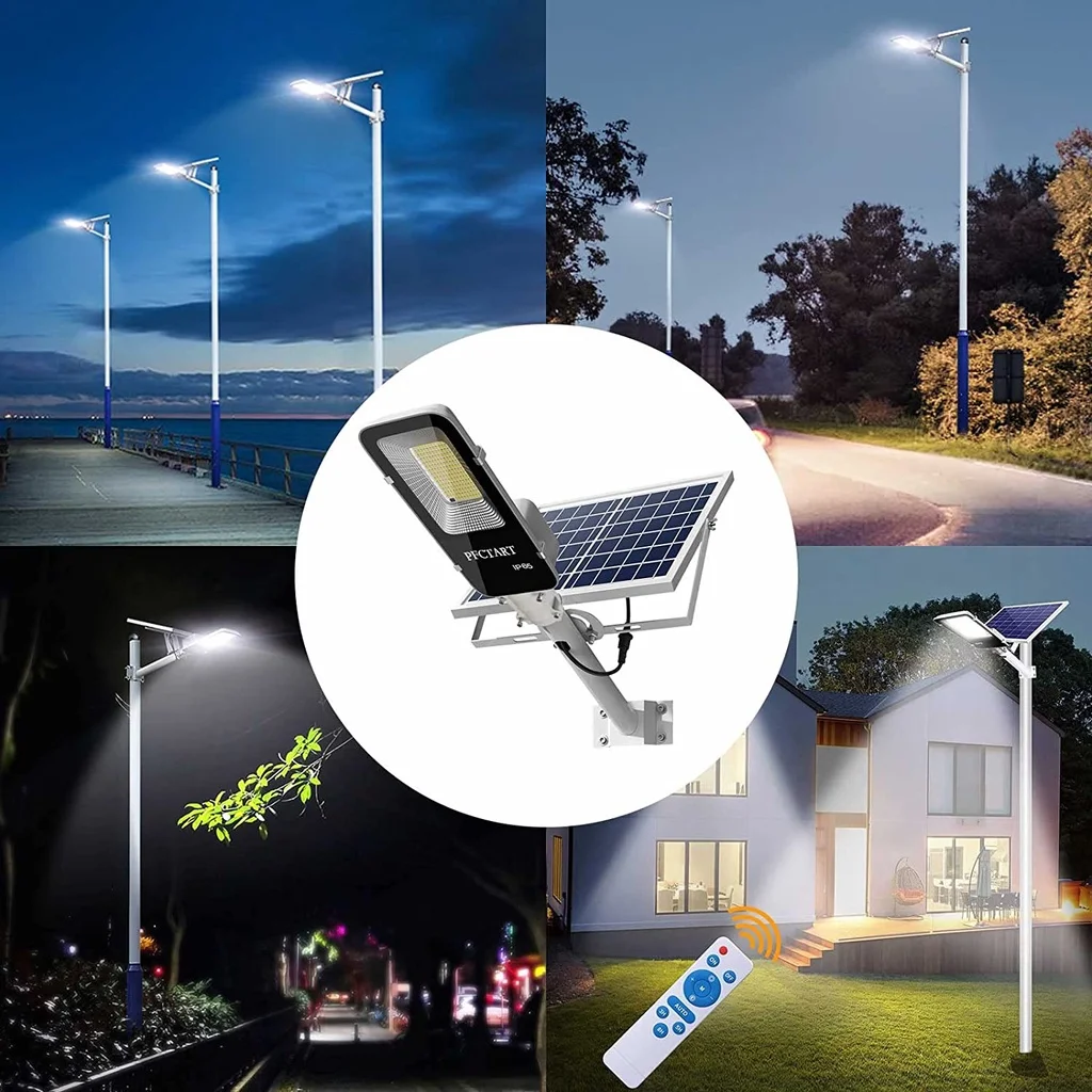 Lampione stradale solare ester - Outdoor Lighting Dusk To Dawn recensione e prezzo