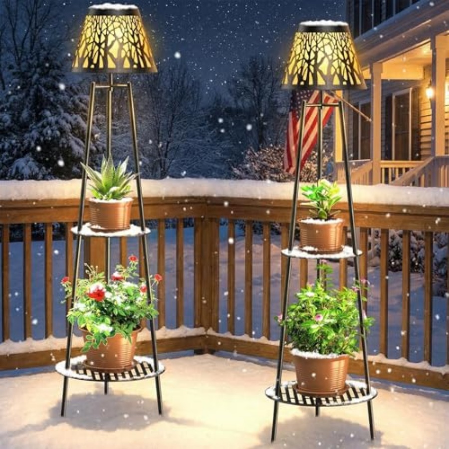 Set di 2 Lampade Solari da Est - Outdoor Lighting Garden recensione e prezzo