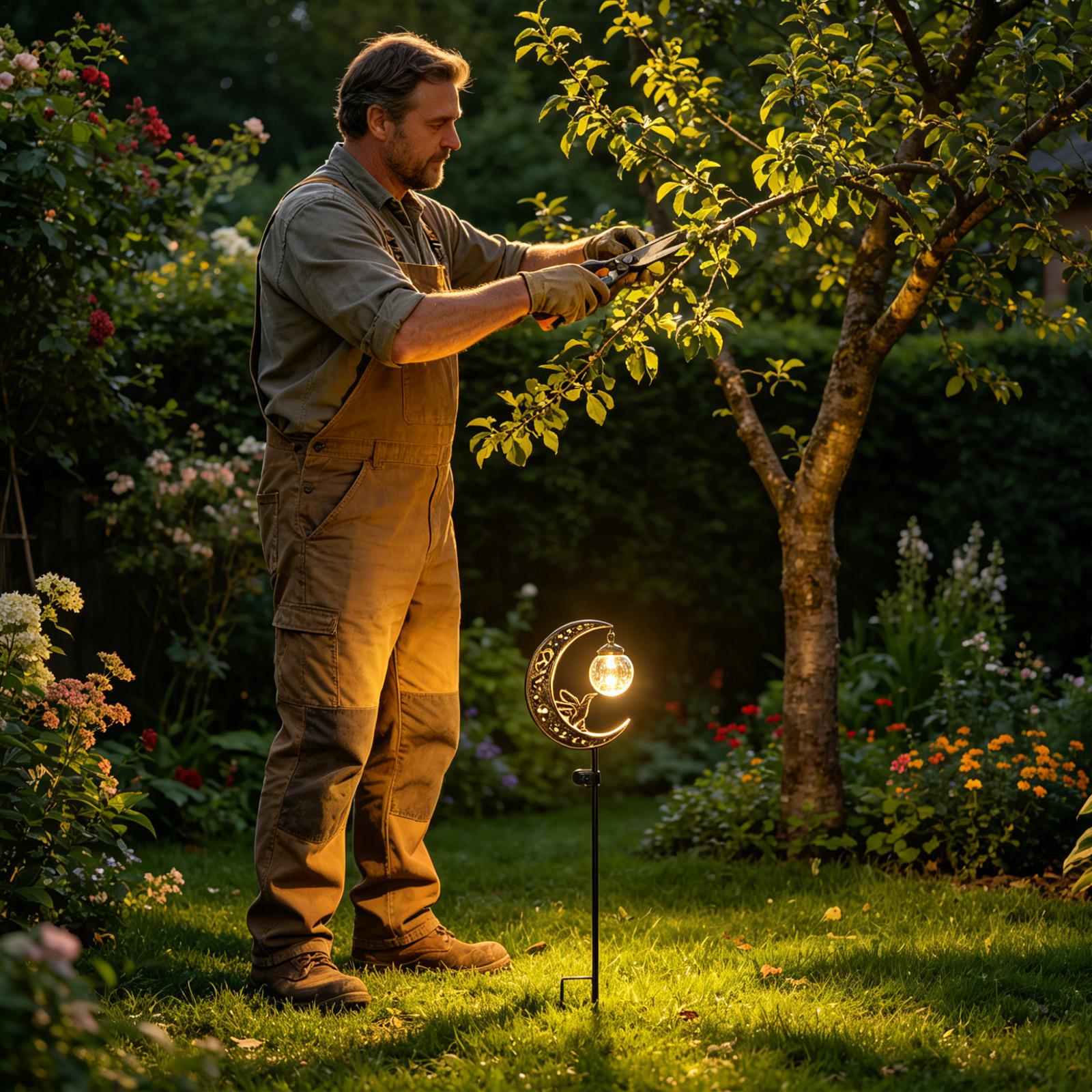 Luci solari da esterno a forma - Outdoor Lighting Yard Stakes recensione e prezzo