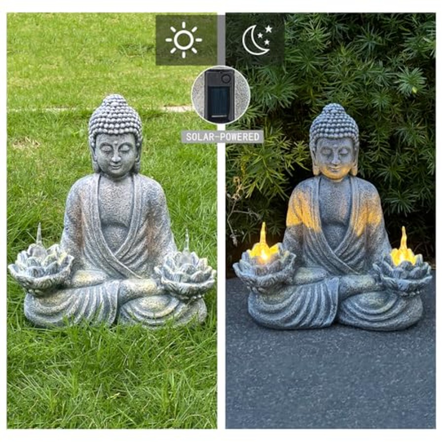 Statua di Buddha per Arredamen - Outdoor Zen Lighting recensione e prezzo