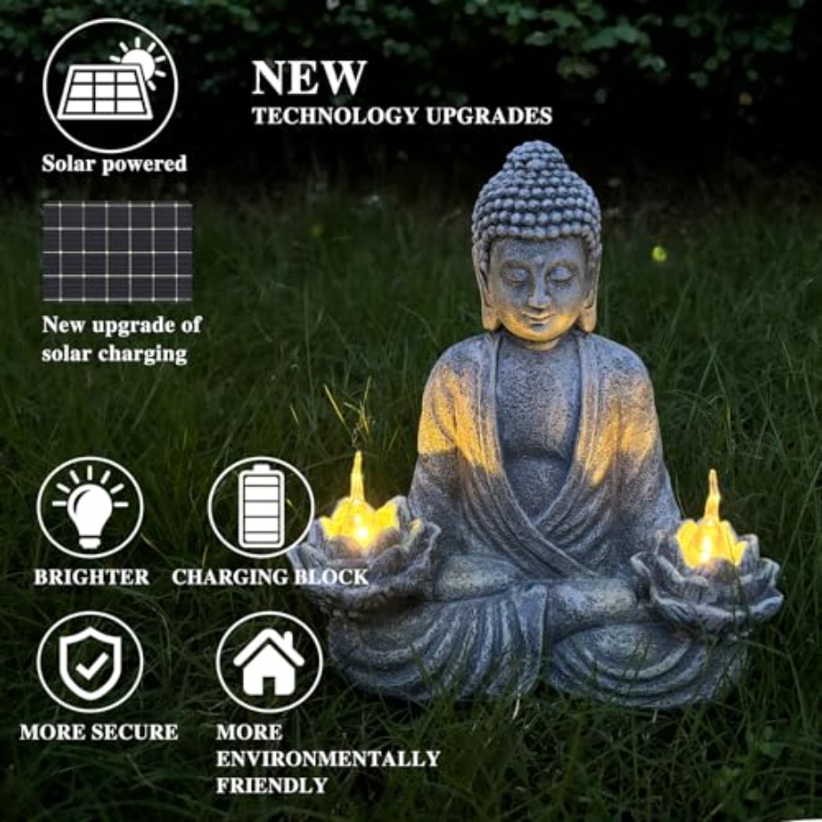 Statua di Buddha per Arredamen - Outdoor Zen Lighting recensione e prezzo