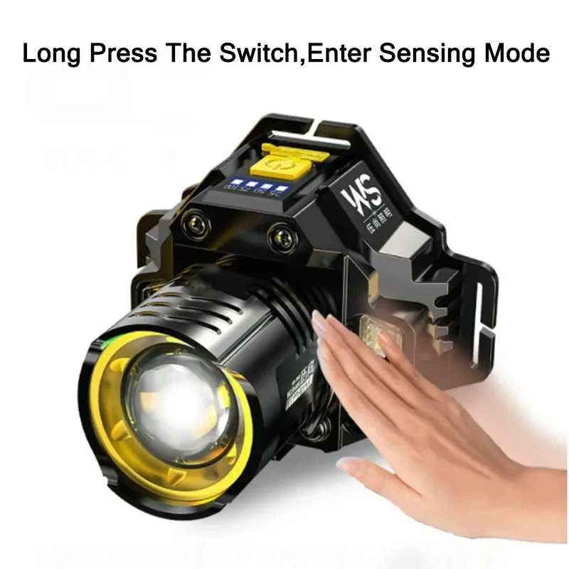 Potente Lampada Frontale LED R - Outdoor Lighting With Sensor recensione e prezzo
