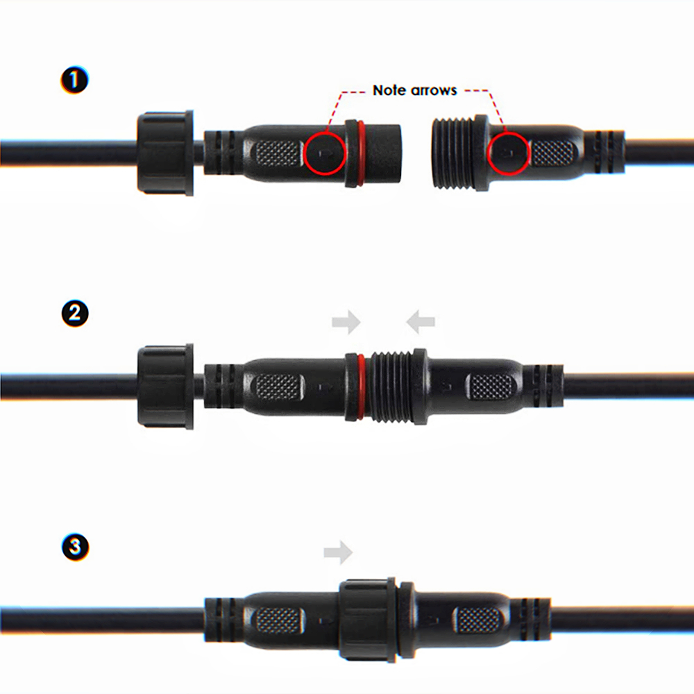 Cavo LED DC a 2 pin Cavi di pr - Outdoor Lighting Connectors recensione e prezzo