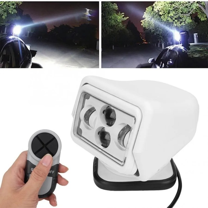 Faro di Ricerca LED, 60W 12V/2 - Outdoor Lighting Remote Control recensione e prezzo