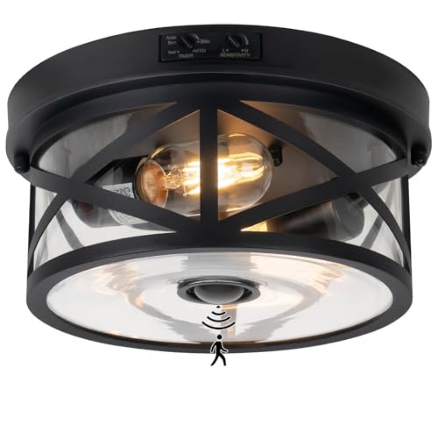 Lampada da soffitto per estern - Outdoor Lighting With Sensor recensione e prezzo