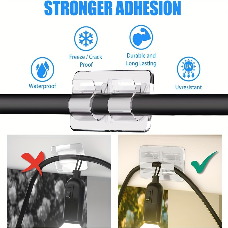 Ganci da 4/10 pezzi per luci a - Outdoor Lighting Cable recensione e prezzo