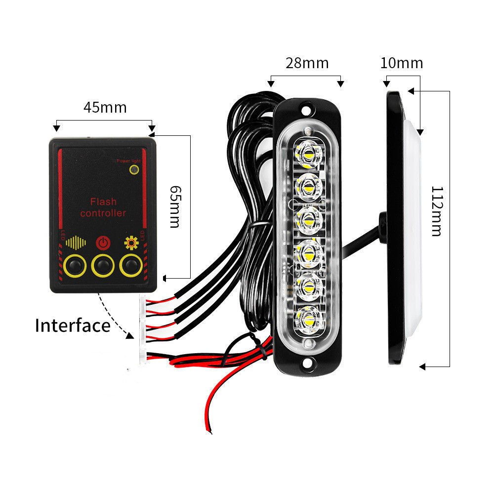 Luci di Emergenza a LED Ambra  - Outdoor Lighting Yellow recensione e prezzo