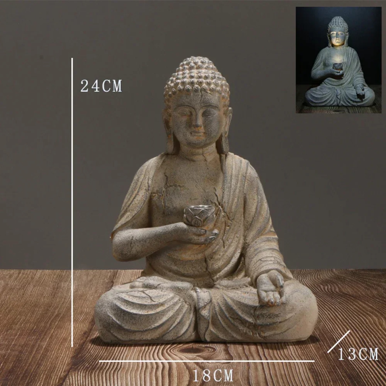 Statua Solare da Giardino Budd - Outdoor Zen Lighting recensione e prezzo