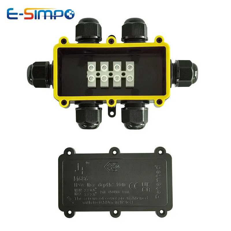 6Way 1 in5out IP68 scatola di  - Outdoor Lighting Junction recensione e prezzo