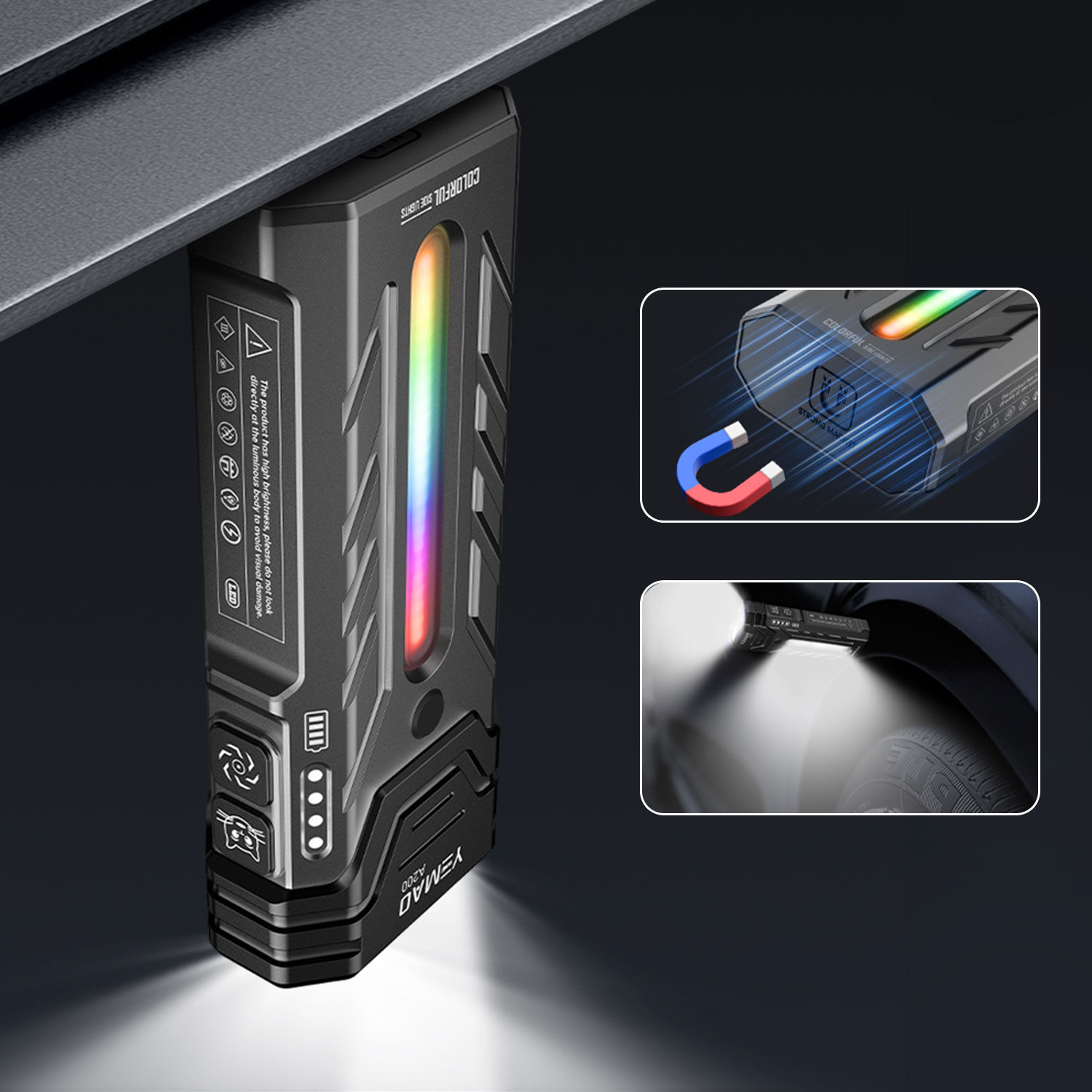 Torcia LED RGB portatile multi - Outdoor Lighting Fixtures recensione e prezzo