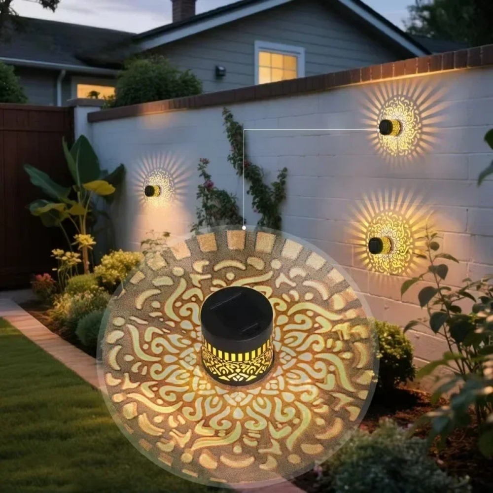 Lampada Solare da Giardino con - Outdoor Lighting With Sensor recensione e prezzo