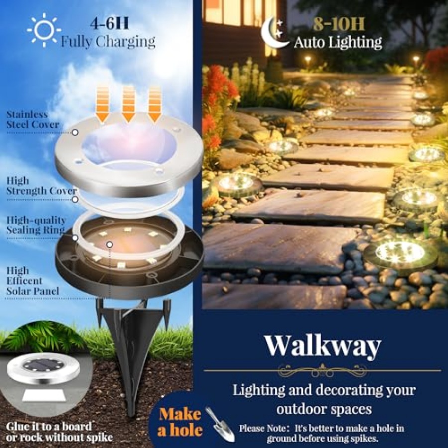 Luci Solari da Giardino, Illum - Outdoor Lighting Garden recensione e prezzo