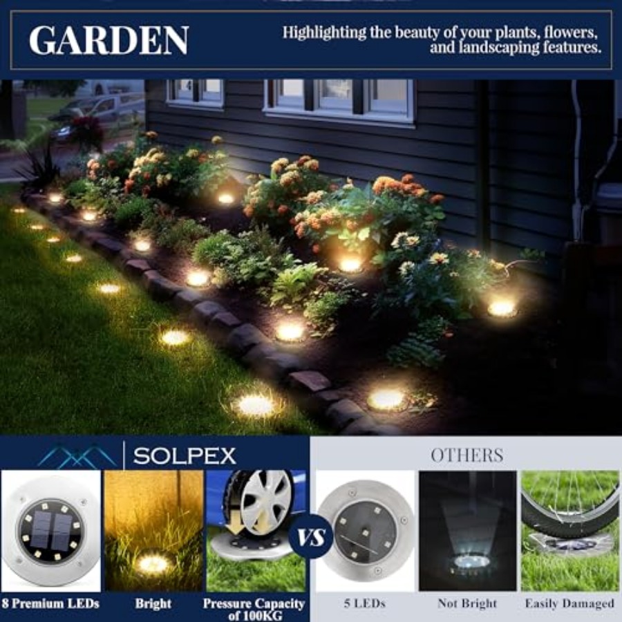 Luci Solari da Giardino, Illum - Outdoor Lighting Garden recensione e prezzo