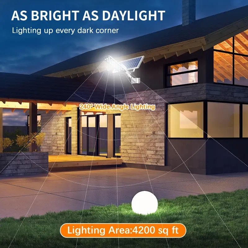 2/1PCS Potente Luce Solare Est - Outdoor Lighting Dusk To Dawn recensione e prezzo