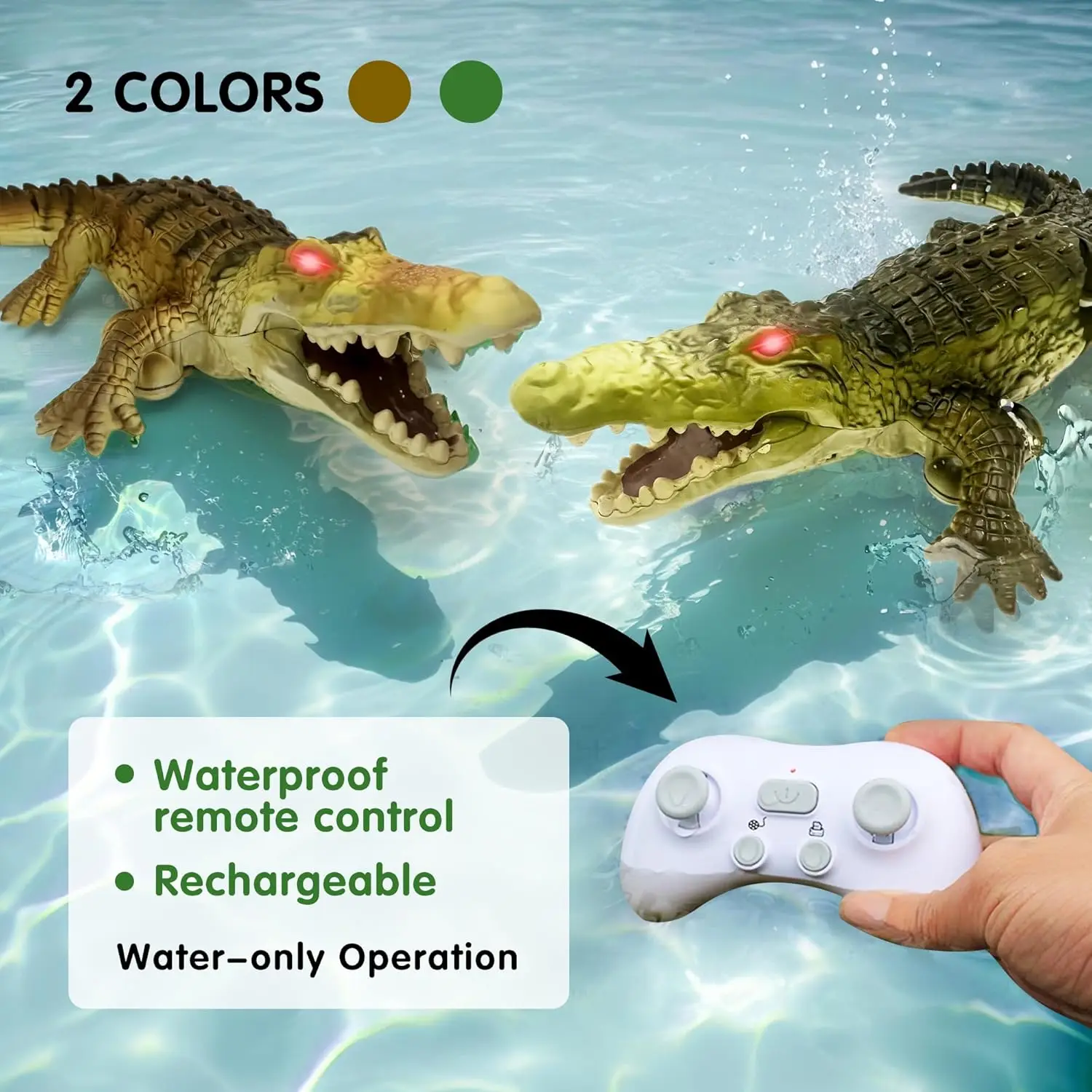 Giocattolo Acquatico Coccodril - Outdoor Lighting Remote Control recensione e prezzo